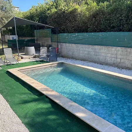 펜션 Maison Avec Piscine Privee 알레스